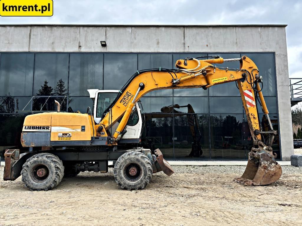 Liebherr A 314 Gumikerekes kotrók
