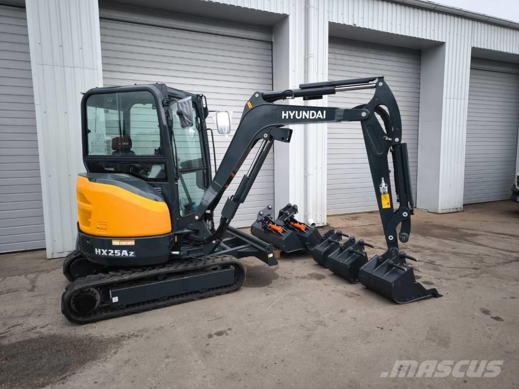 Hyundai HX 25 AZ Mini kotrók < 7t
