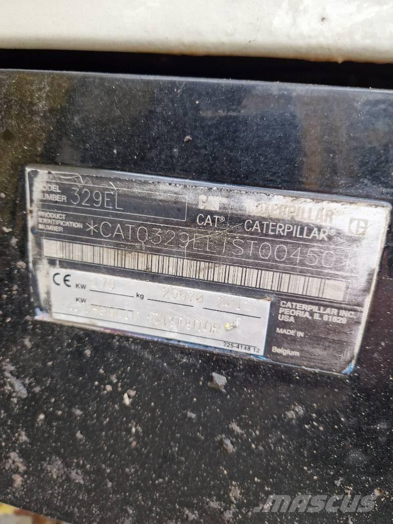 CAT 329 EL Hosszú gém kotrók