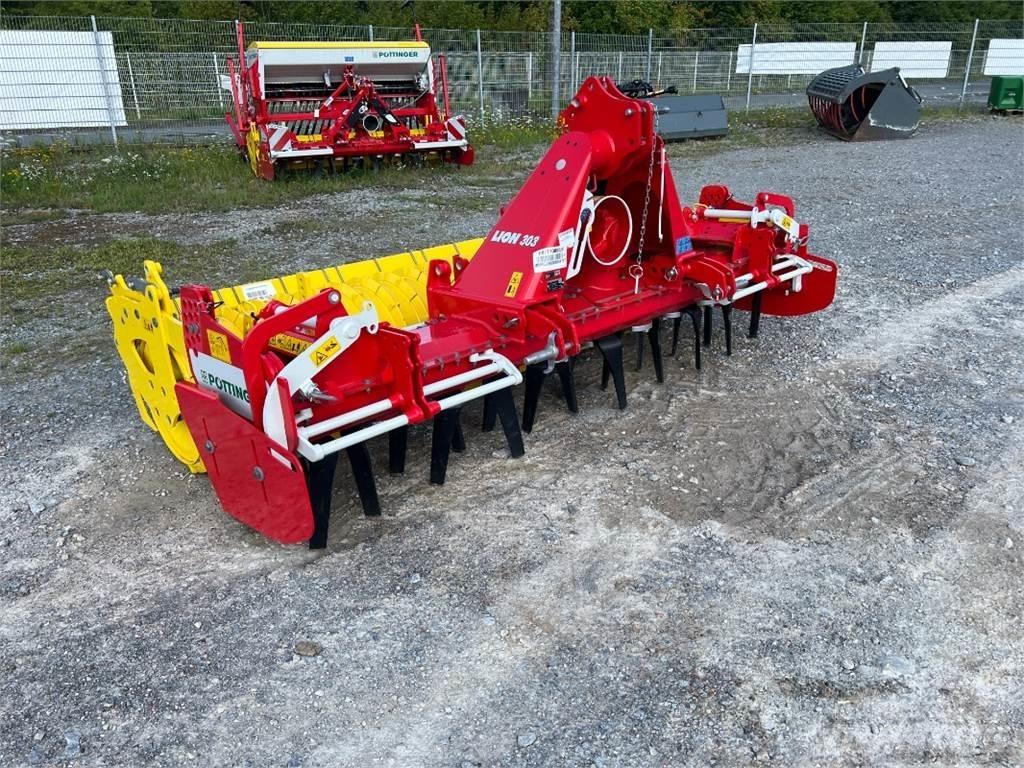 Pöttinger Lion 303 Kardánhajtású ekék és Forgó-boronák