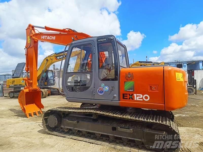 Hitachi EX 120 Lánctalpas kotrók