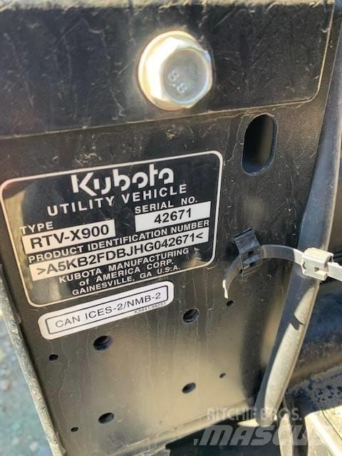 Kubota X900 ATV-k