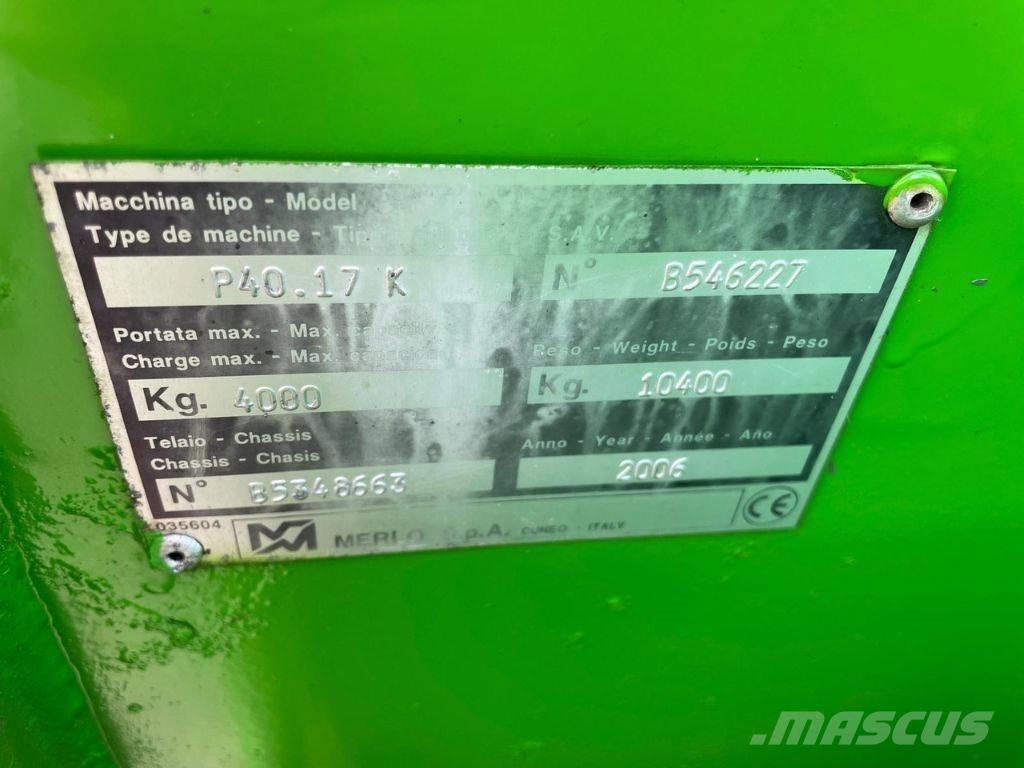 Merlo P 40.17 K Teleszkópos rakodók