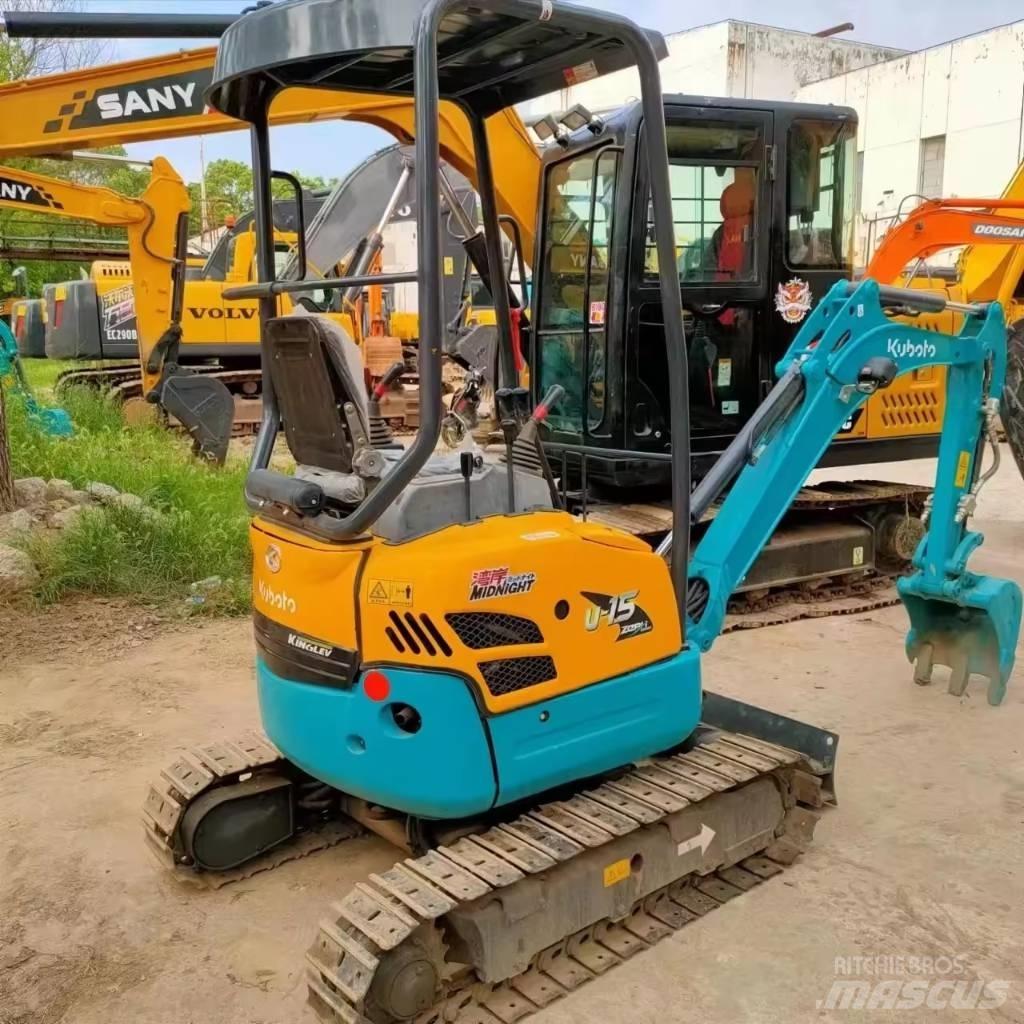 Kubota U 15 Mini kotrók < 7t