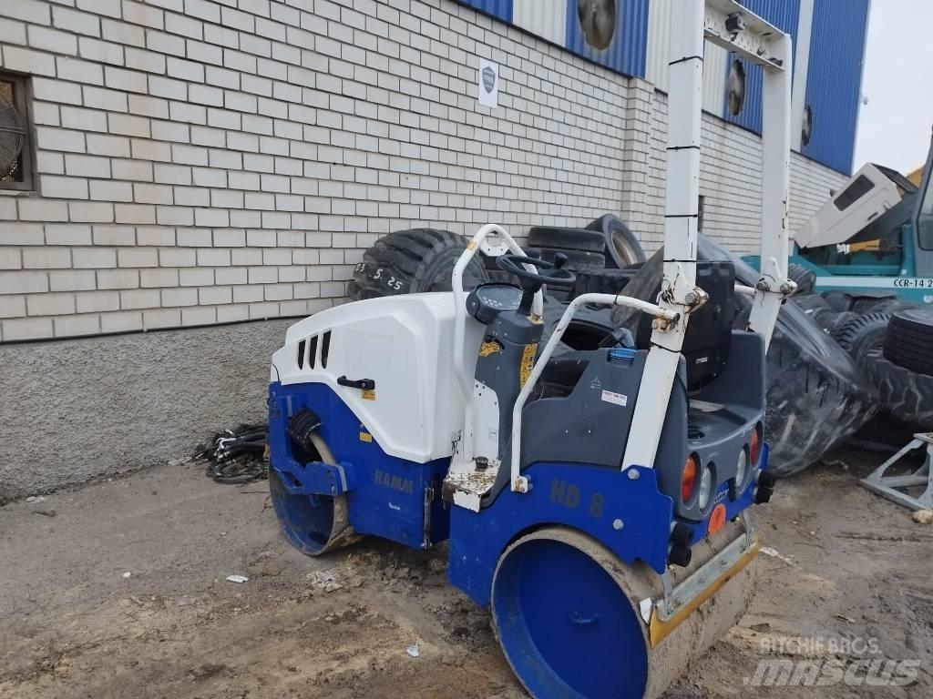 Hamm HD 8 VV Ikerdobos hengerek
