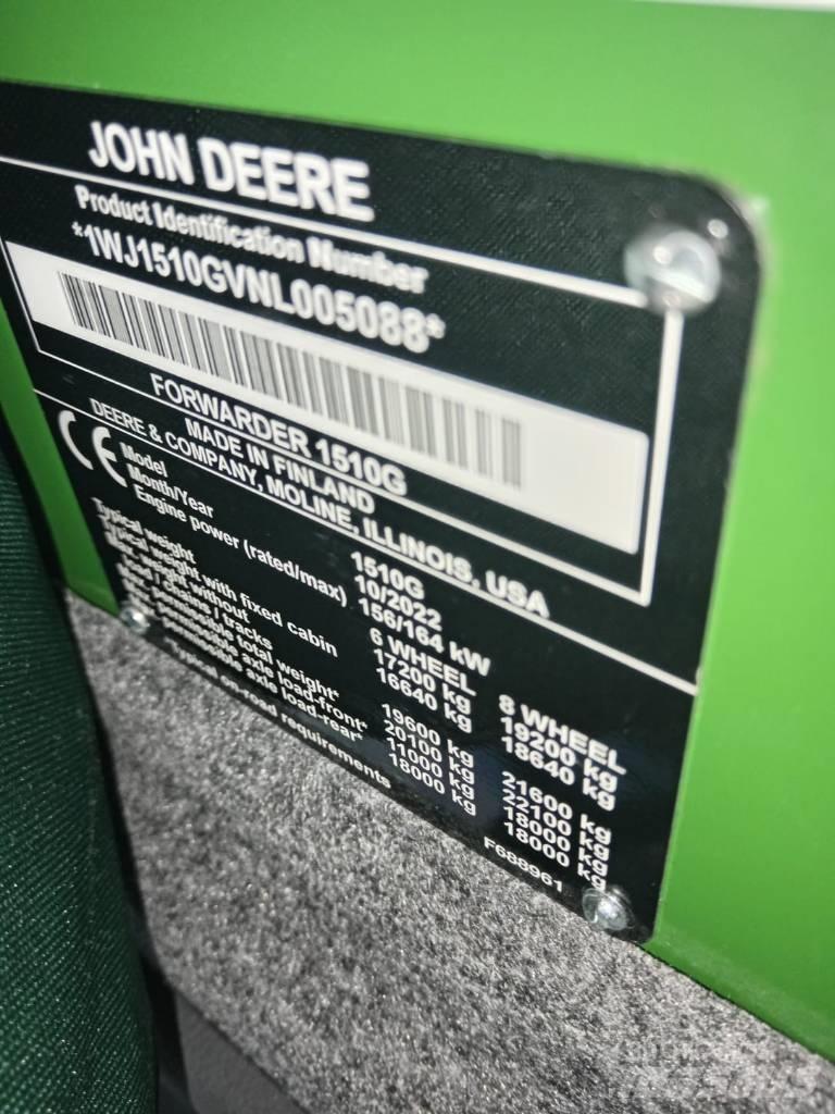 John Deere 1510 G Kihordók