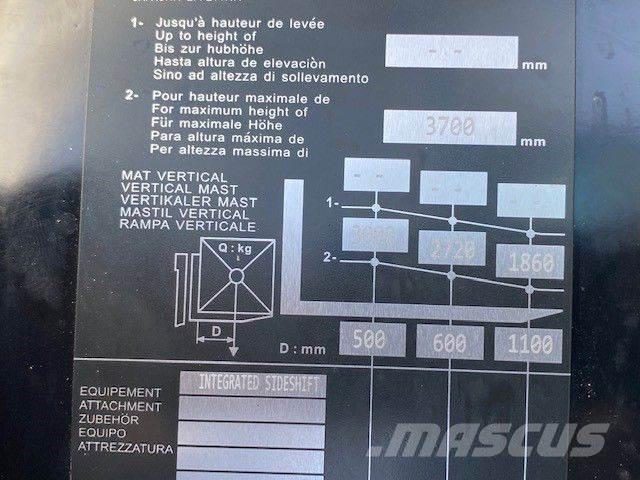 Manitou MI 30G Gázüzemű targoncák
