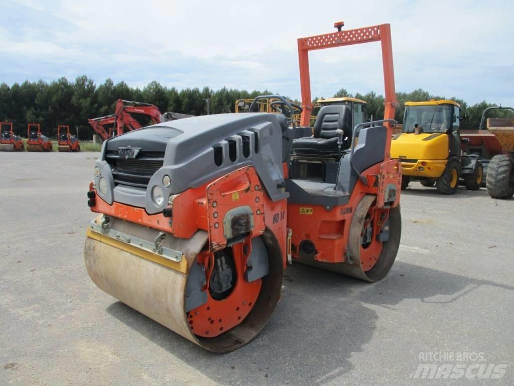 Hamm HD 14 VV Ikerdobos hengerek