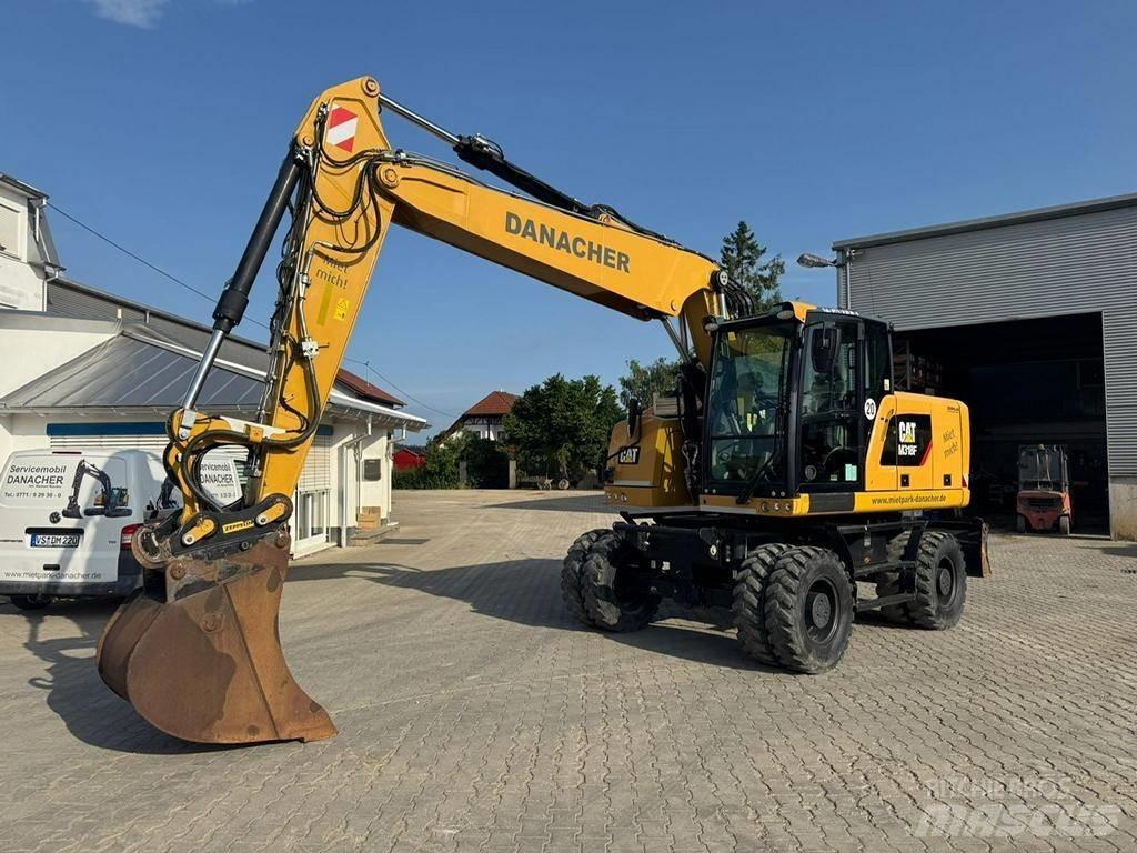 CAT M 318 F Gumikerekes kotrók