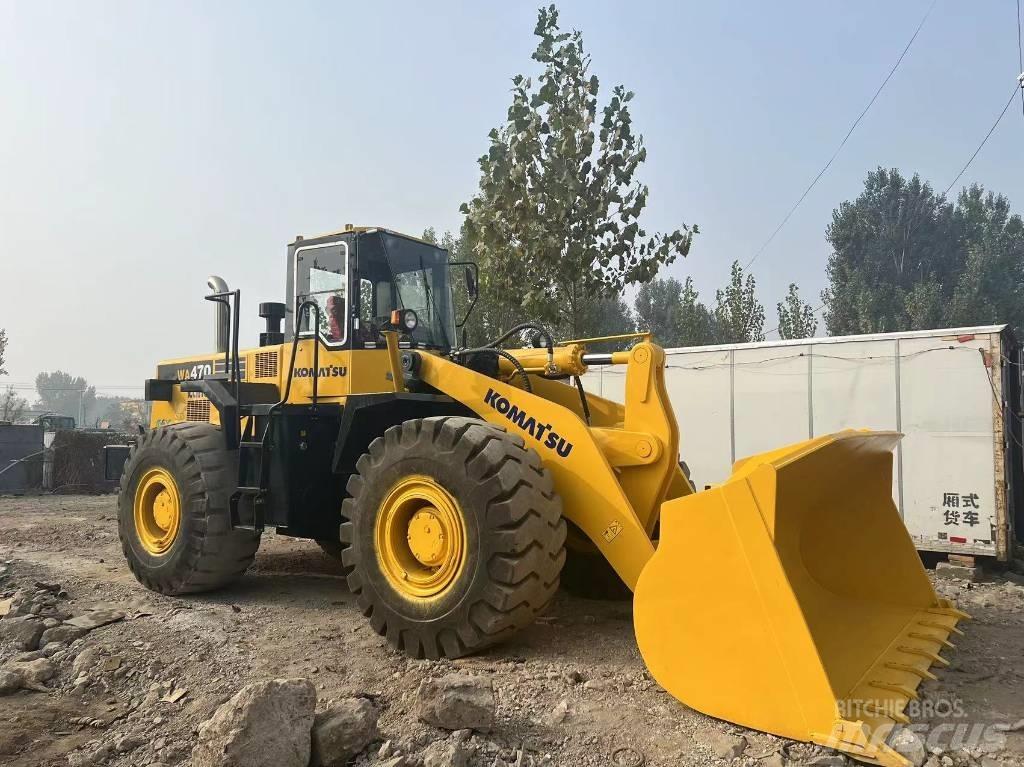 Komatsu WA 470 Gumikerekes homlokrakodók