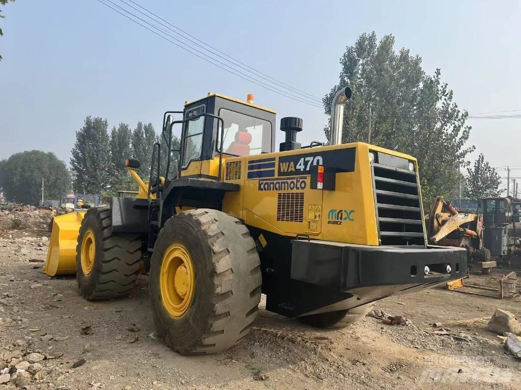 Komatsu WA 470 Gumikerekes homlokrakodók