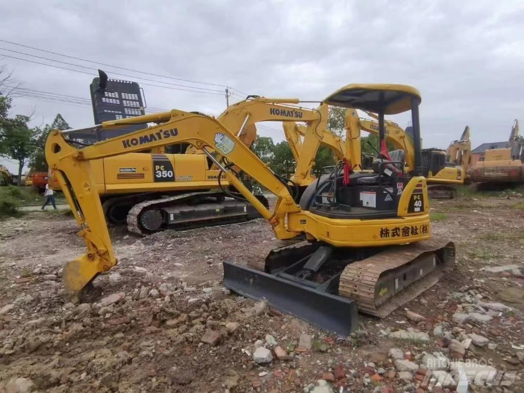Komatsu PC40 Lánctalpas kotrók