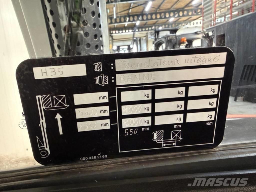 Linde H35-02 BJ Gázüzemű targoncák