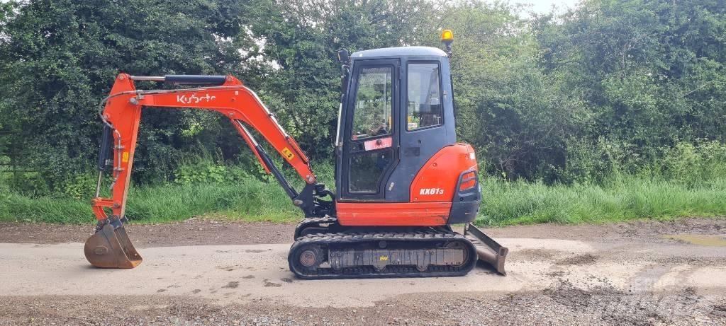 Kubota KX 61-3 Mini kotrók < 7t