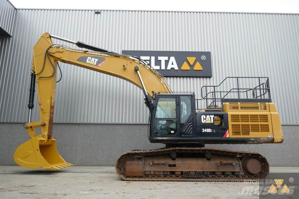 CAT 349D2L Lánctalpas kotrók