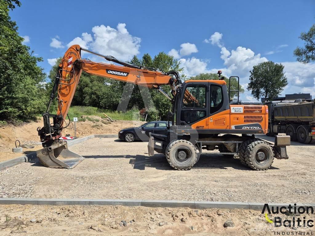Doosan DX 170 W-5 Gumikerekes kotrók