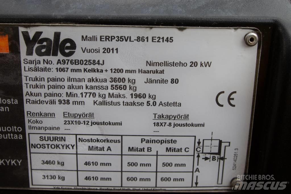 Yale ERP35VL Elektromos targoncák