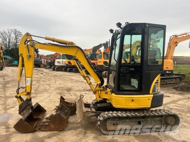 Komatsu PC 26 MR-3 Mini kotrók < 7t