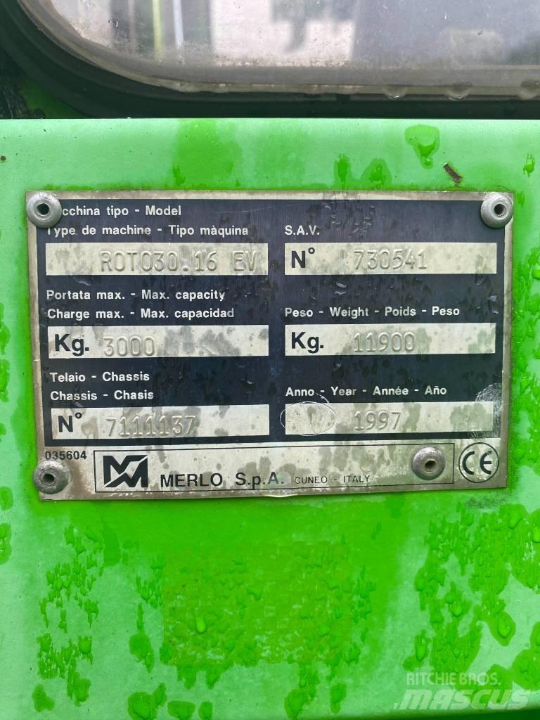 Merlo Roto 30.16 EV Teleszkópos rakodók