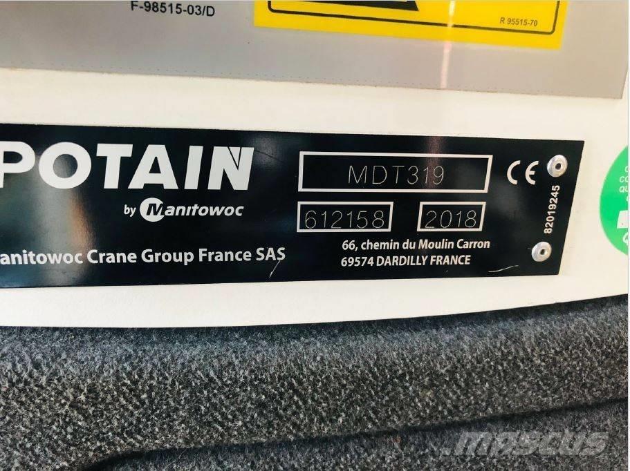 Potain MDT 319 Torony daruk