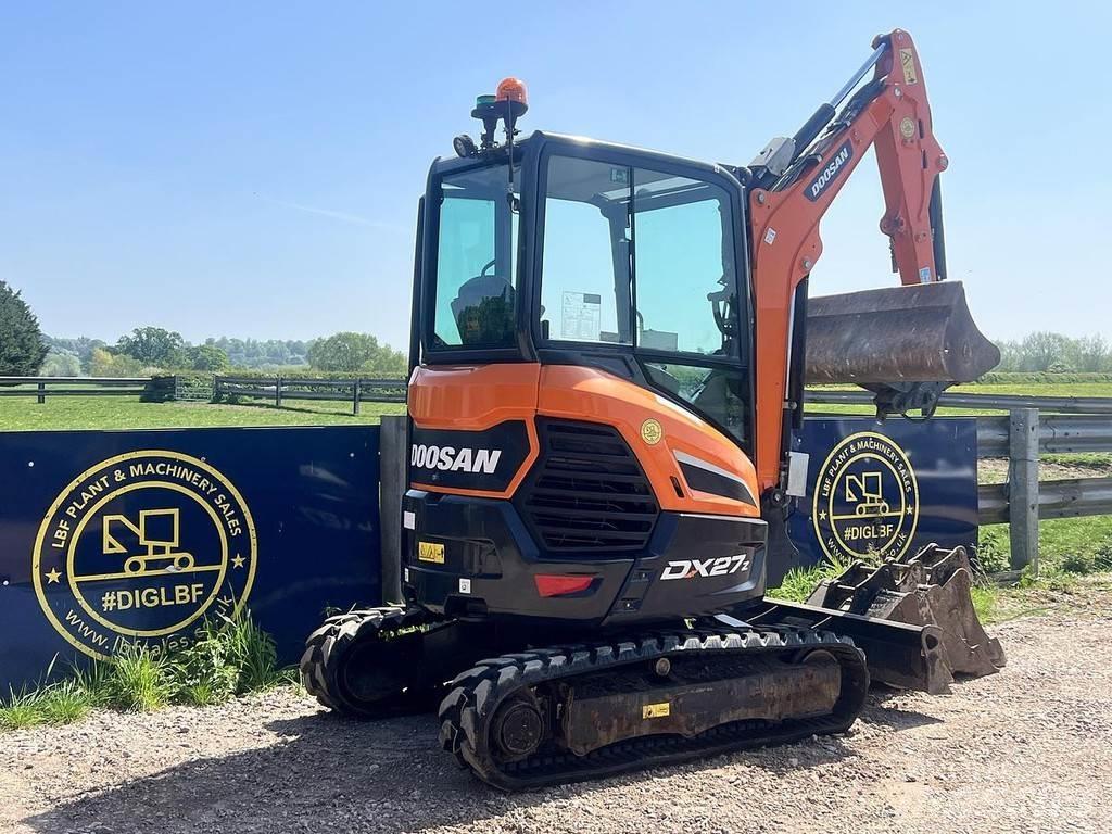 Doosan DX27Z Speciális kotrók