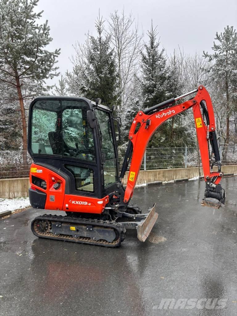 Kubota KX 019-4 Mini kotrók < 7t