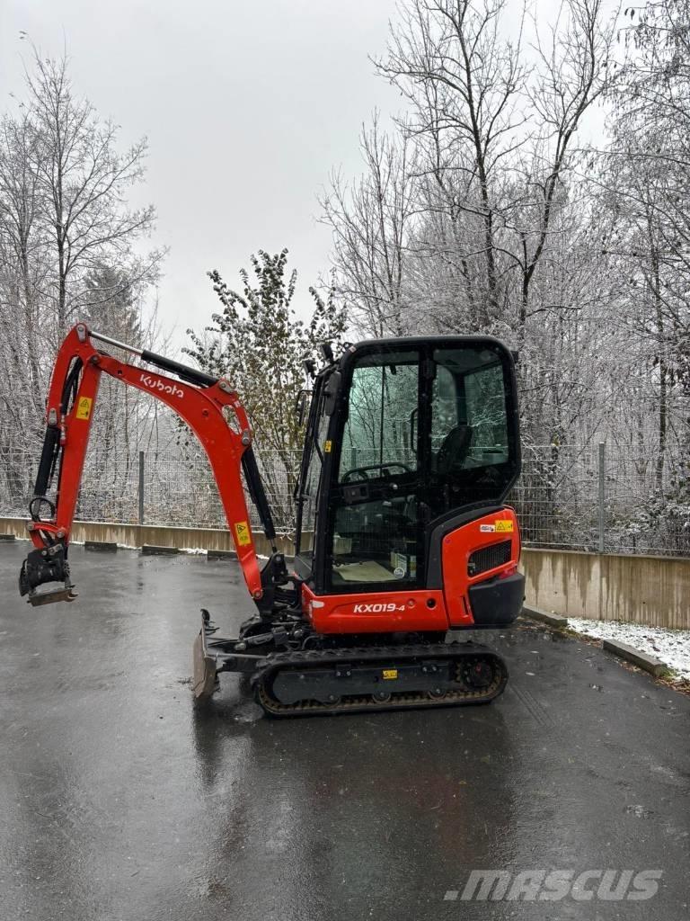 Kubota KX 019-4 Mini kotrók < 7t