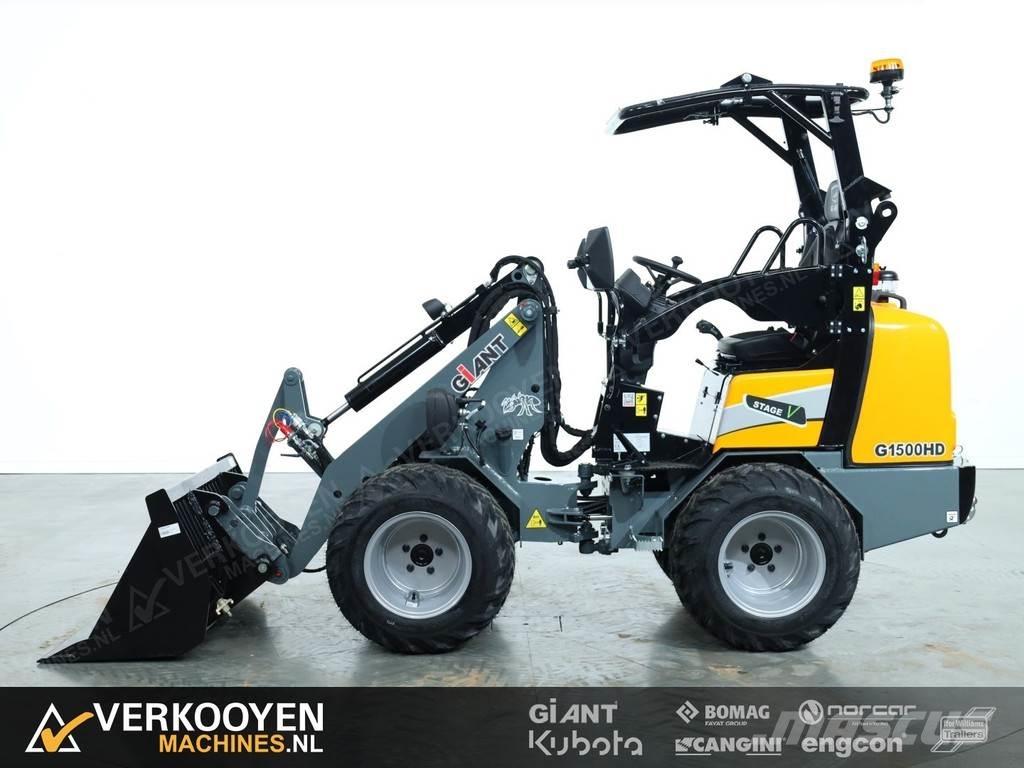 GiANT G1500 HD Gumikerekes homlokrakodók