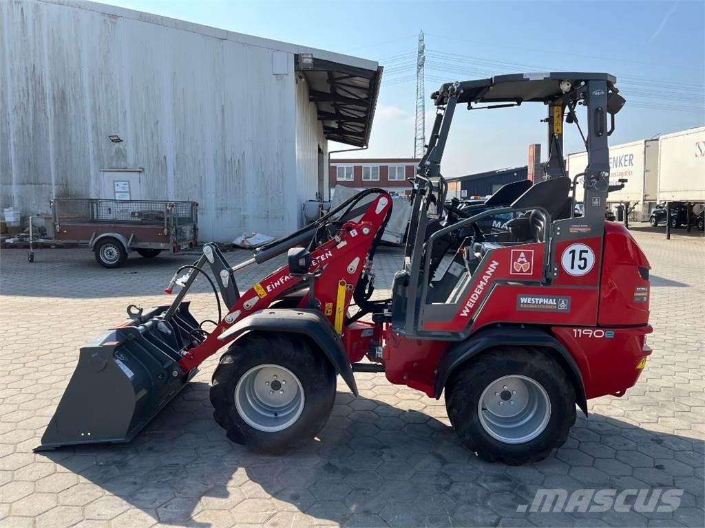 Weidemann WM1190E Gumikerekes homlokrakodók