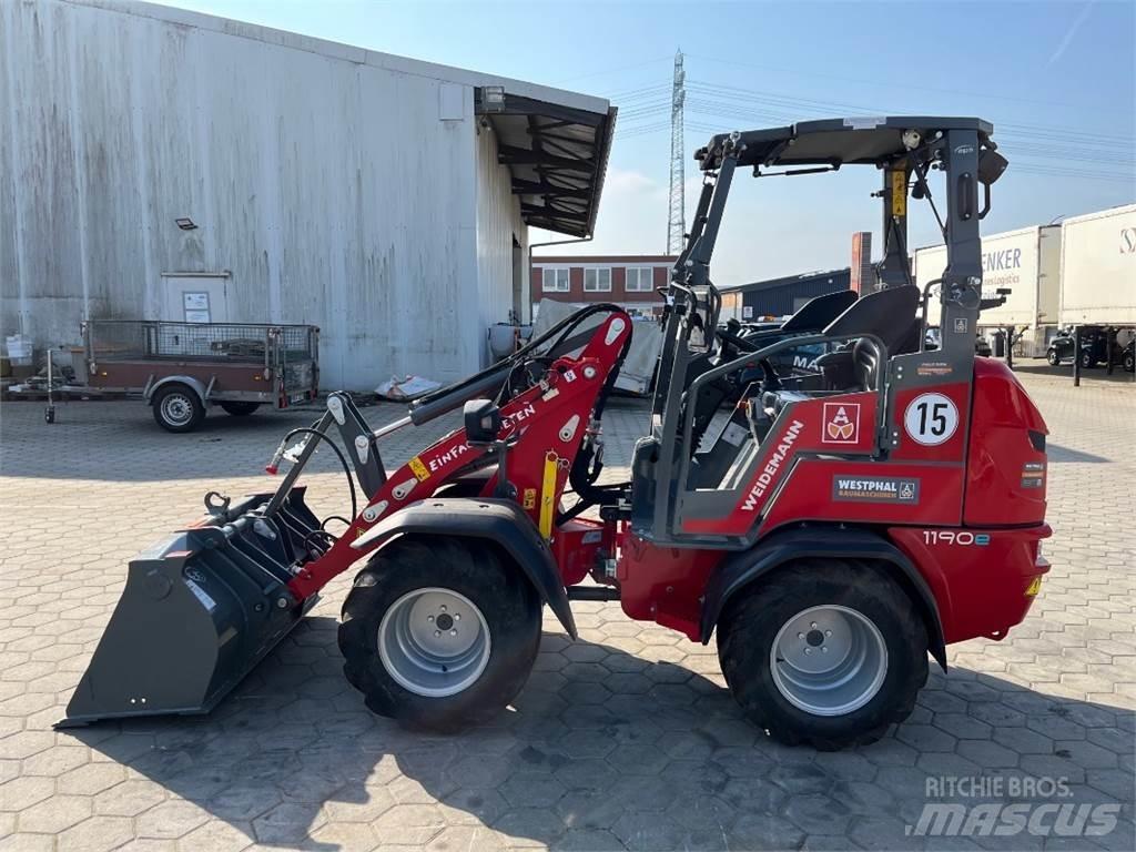 Weidemann WM1190E Gumikerekes homlokrakodók