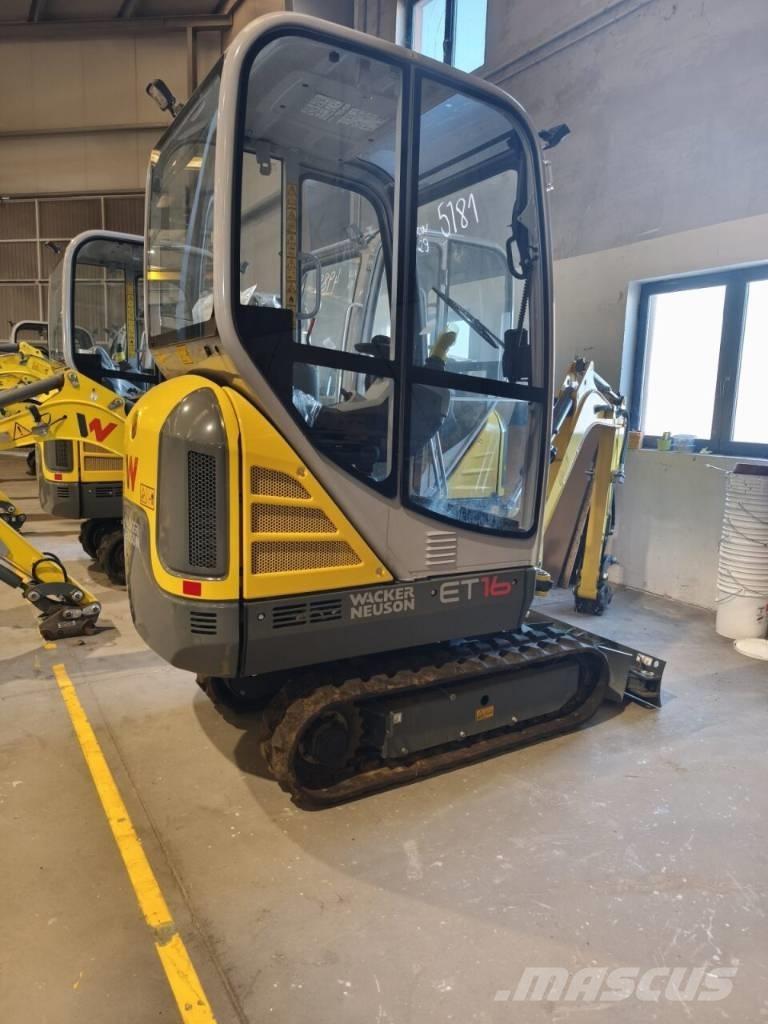 Wacker Neuson ET 16 Mini kotrók < 7t
