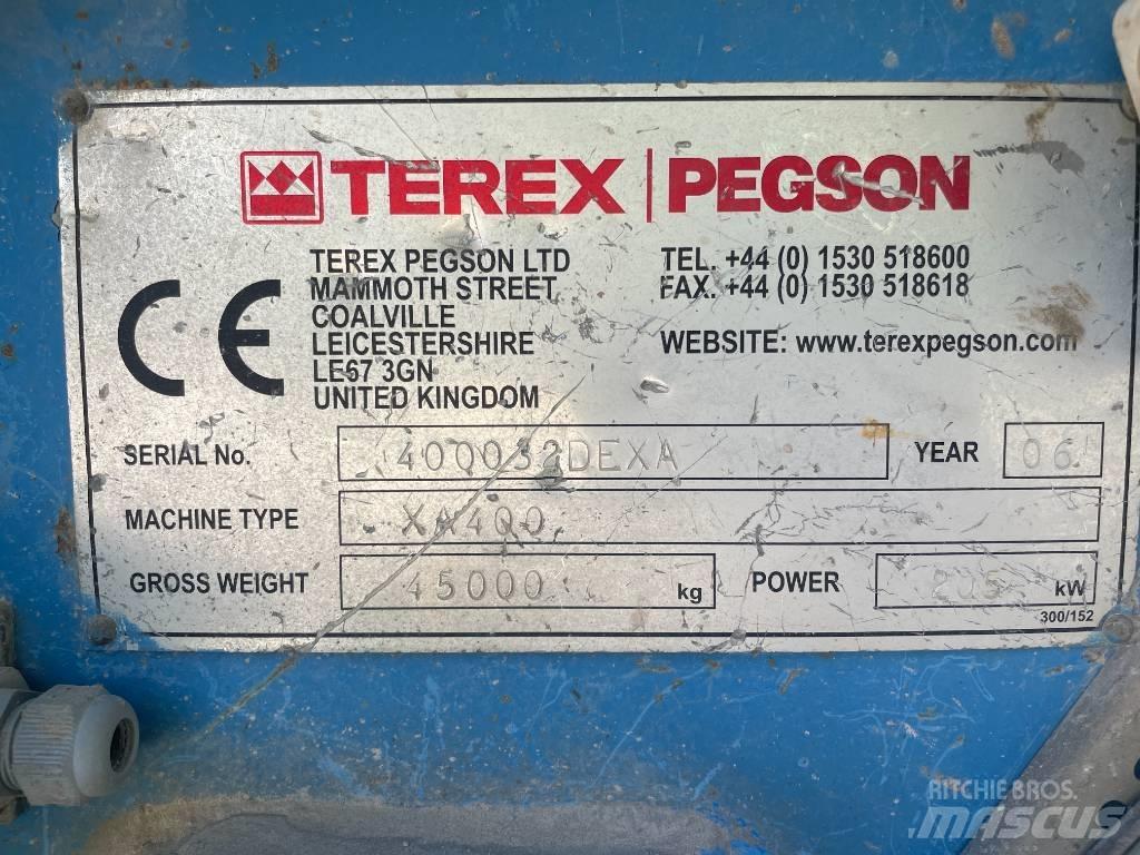 Terex Pegson XA 400 Mobil törőgépek