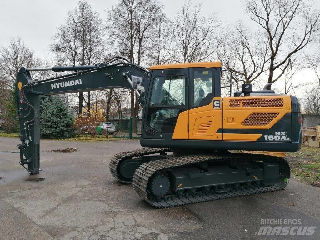 Hyundai HX160AL Lánctalpas kotrók