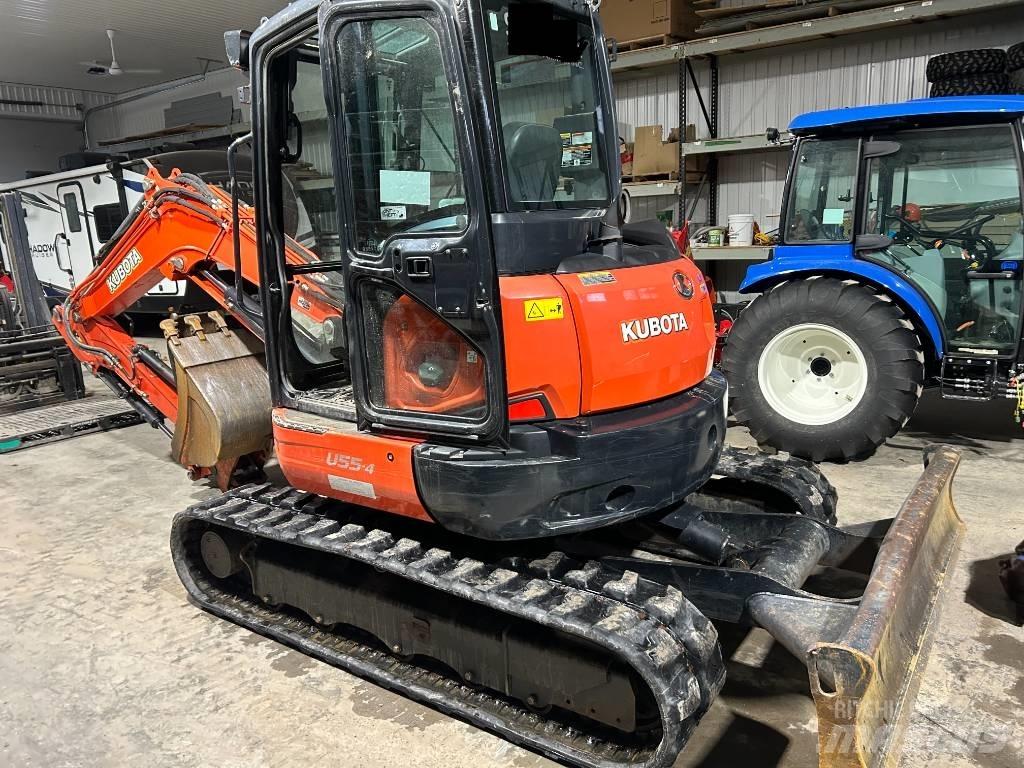 Kubota U 55-4 Mini kotrók < 7t