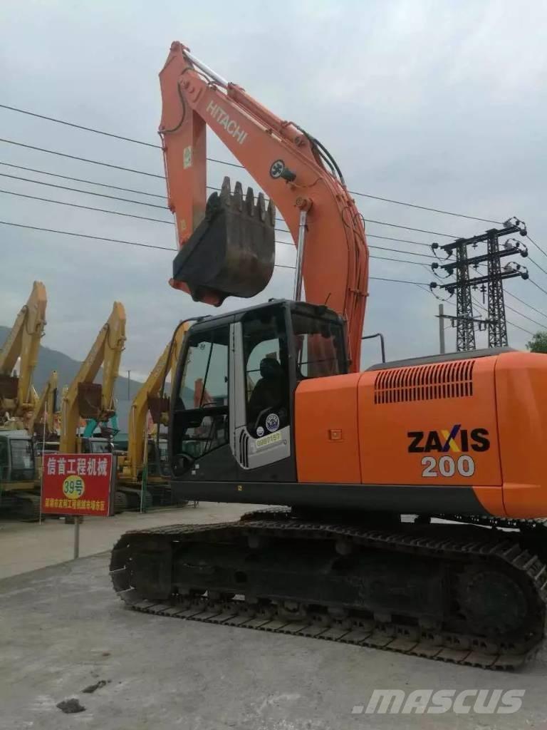 Hitachi zx200 Lánctalpas kotrók