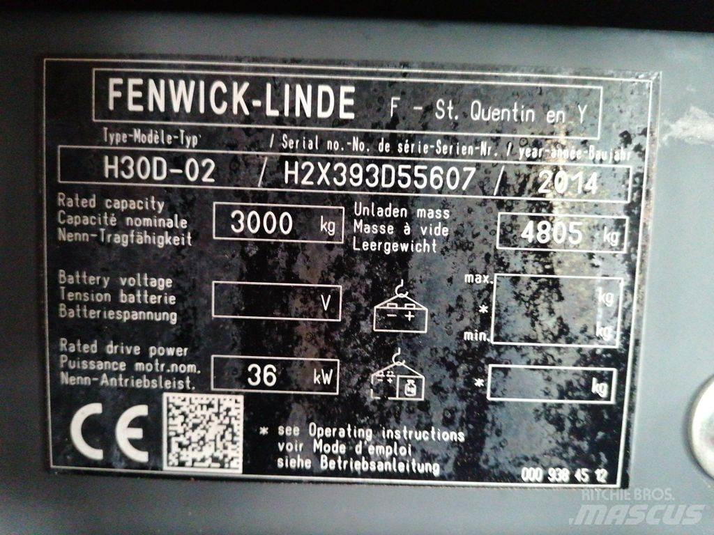 Linde H30D-02 Dízel targoncák