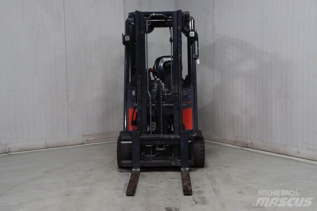 Linde E18PH-02 Elektromos targoncák