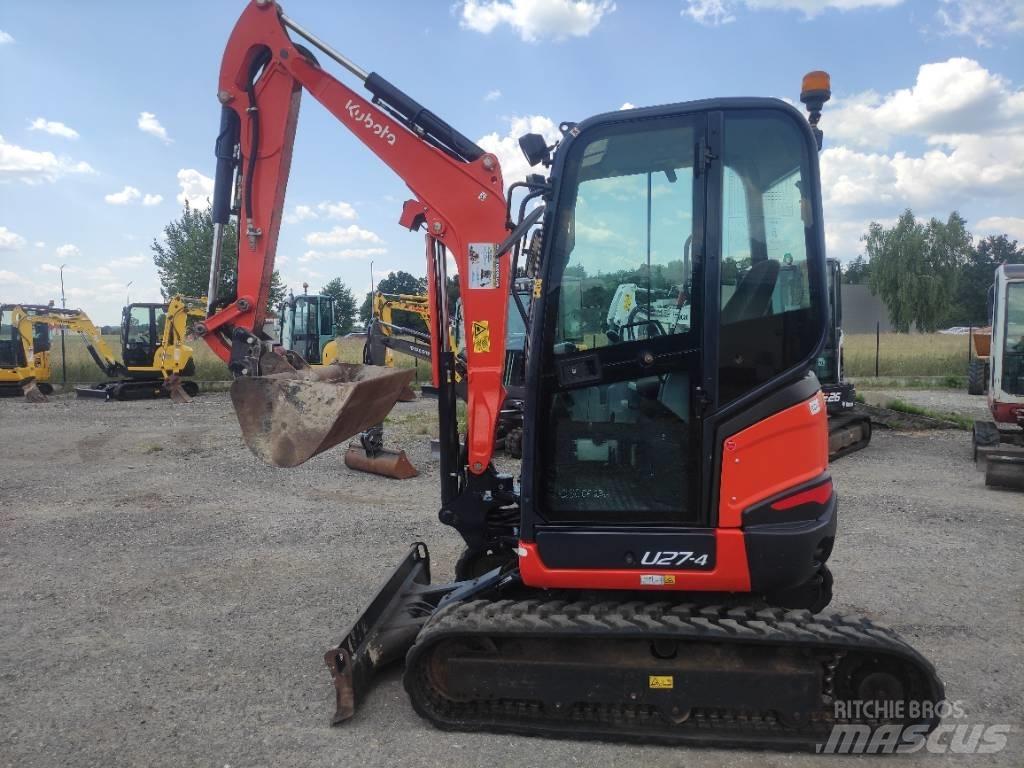 Kubota U 27-4 Mini kotrók < 7t