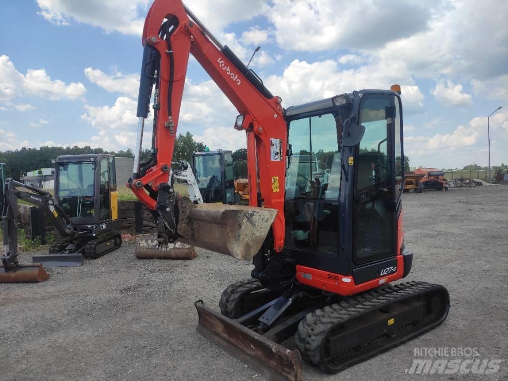 Kubota U 27-4 Mini kotrók < 7t