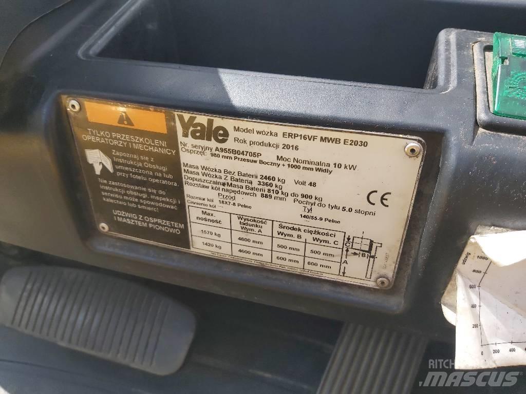 Yale ERP16VF Elektromos targoncák