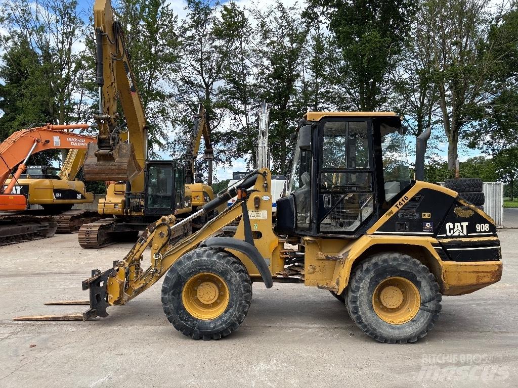 CAT 908 Gumikerekes homlokrakodók
