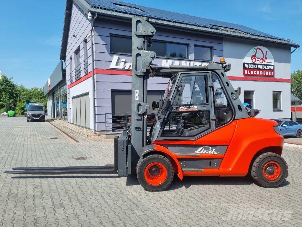 Linde H80T-01/900 Gázüzemű targoncák