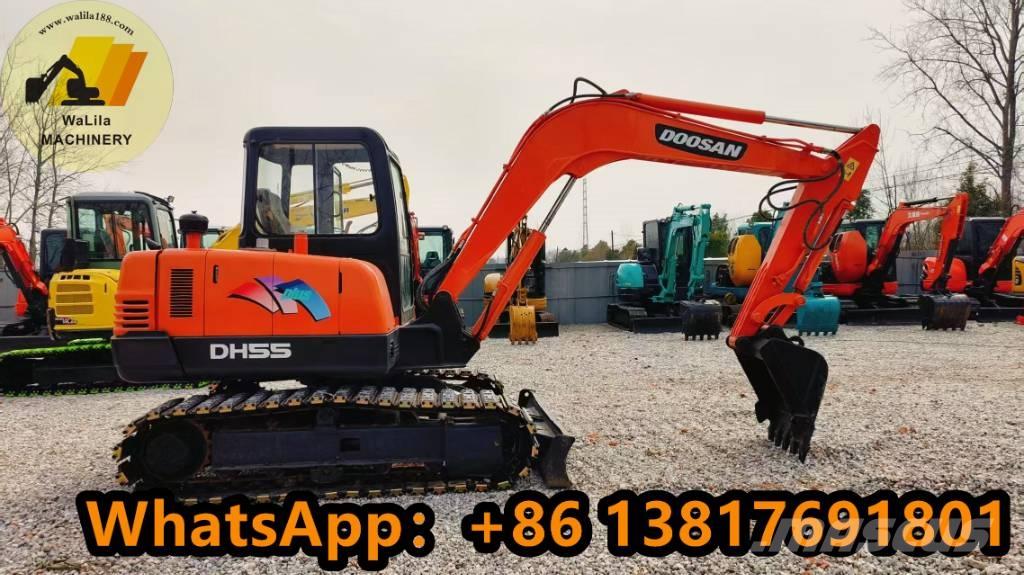 Doosan DH 55 Mini kotrók < 7t