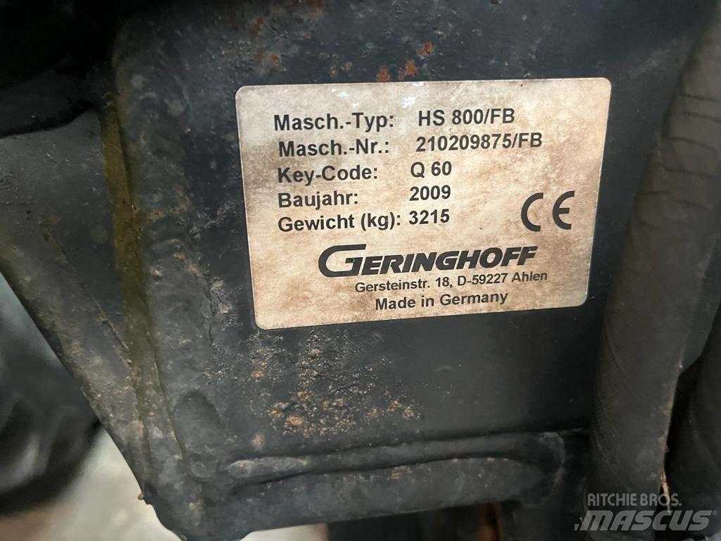 Geringhoff HS 800/FB Kombájn adapterek