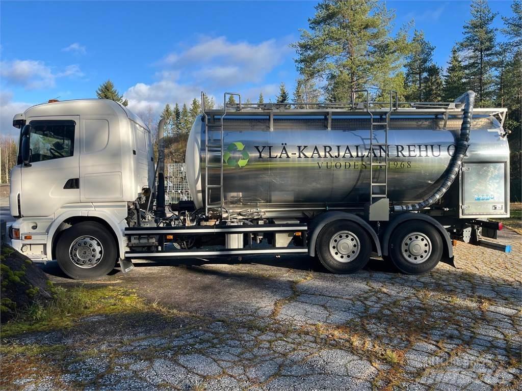Scania R500 Tartályos teherautók