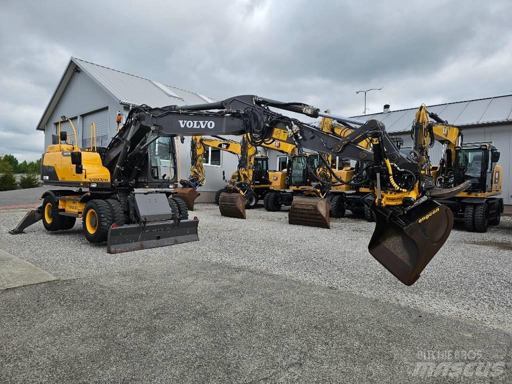 Volvo EW 160 D Gumikerekes kotrók