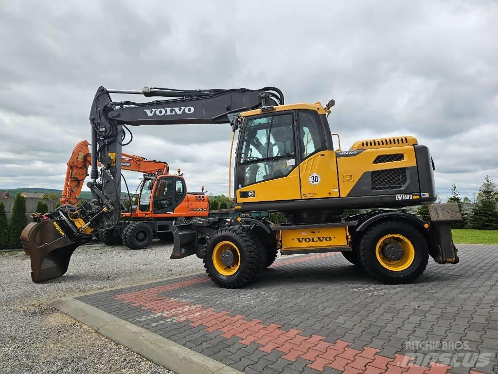 Volvo EW 160 D Gumikerekes kotrók