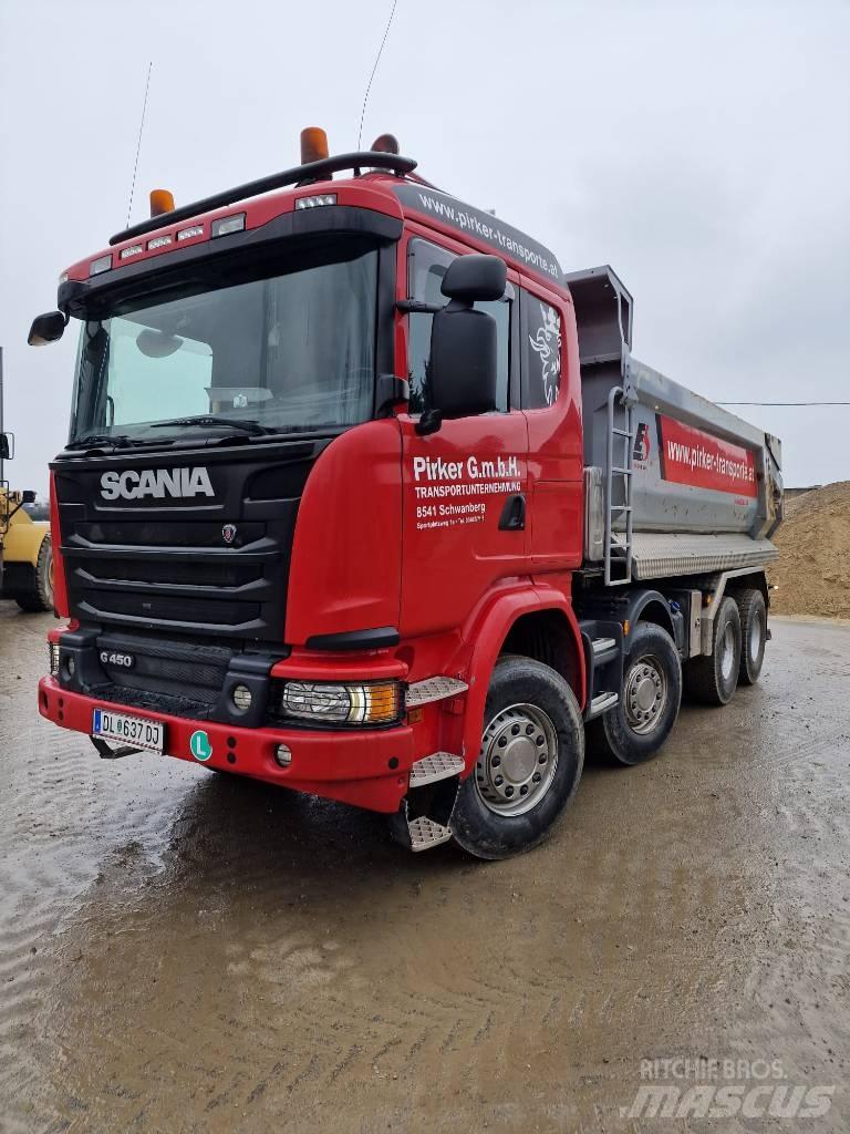 Scania G 450 Billenő teherautók