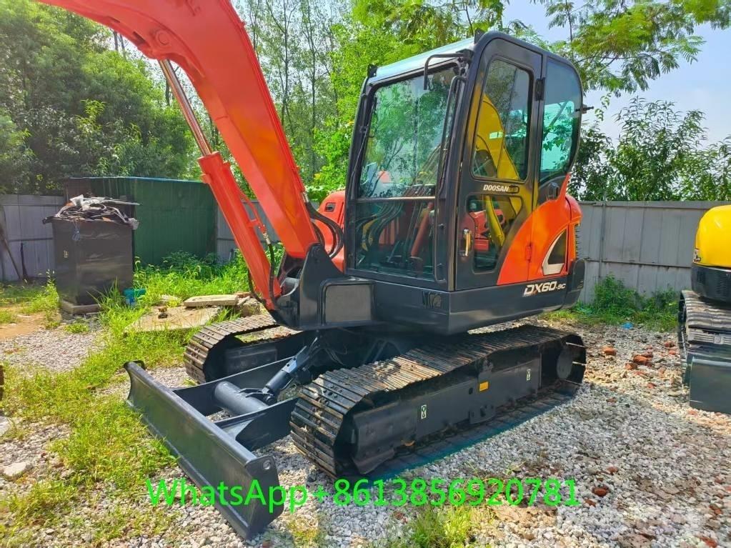 Doosan DX 60 Mini kotrók < 7t