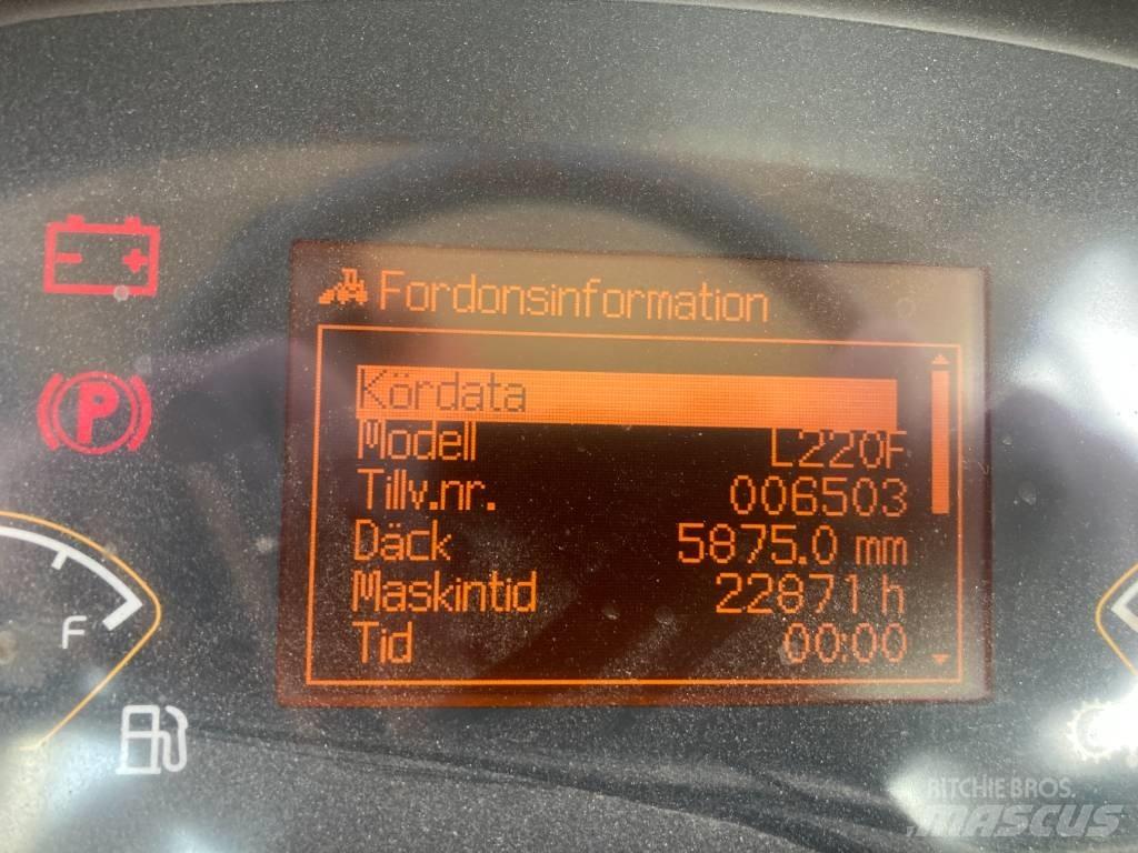 Volvo L 220 F Gumikerekes homlokrakodók